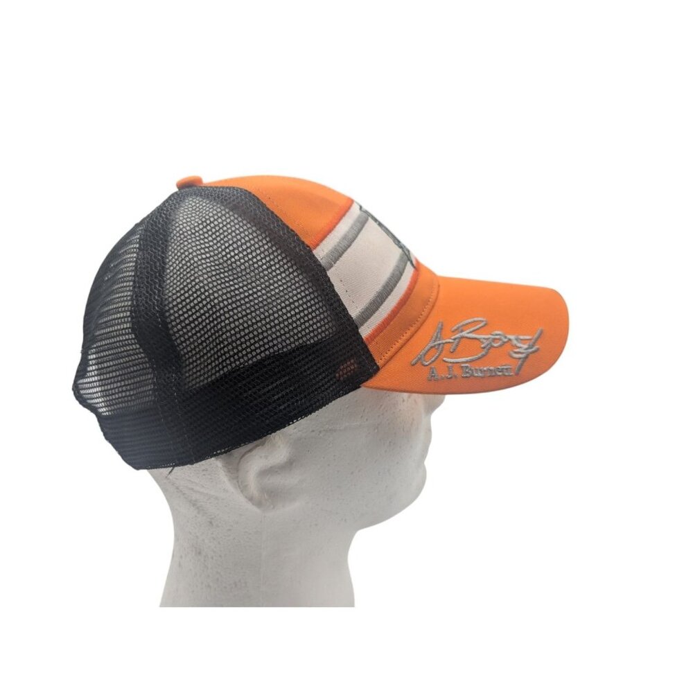 A.J. Burnett Florida Marlins Snapback Trucker Hat Cap MLB SGA Mesh Back Vintage - Picture 7 of 8